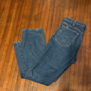 Carhartt Men's Dark Blue Relaxed Jeans